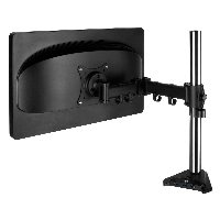 Стойка за монитор за бюро ARCTIC Z1 Pro (Gen 3), Регулируема, до 49", 15 кг, hub USB 2.0, Черен
