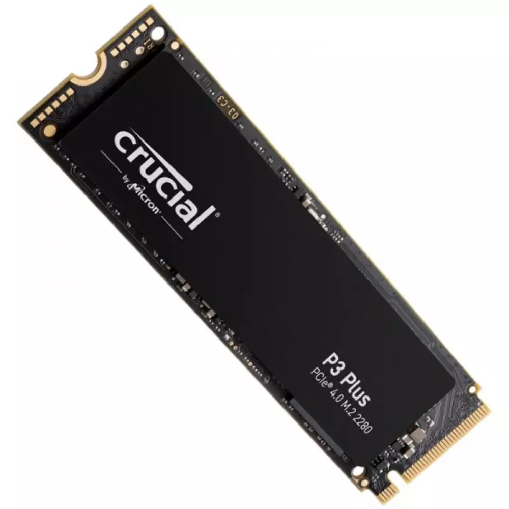 Диск SSD Crucial P3 Plus 500GB M.2 2280 NVMe PCIe Gen 4x4 - CT500P3PSSD8