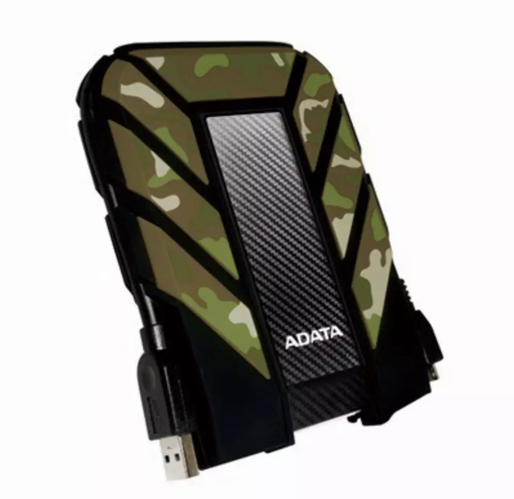 Външен диск ADATA 710M 2TB USB 3.1 2.5" Military CAMOUFLAGE