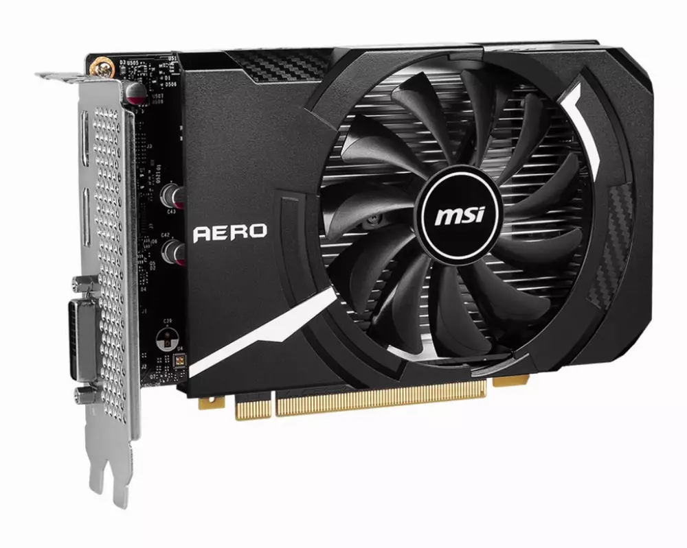 Видео карта MSI GeForce GTX 1630 AERO ITX 4G OC GDDR6