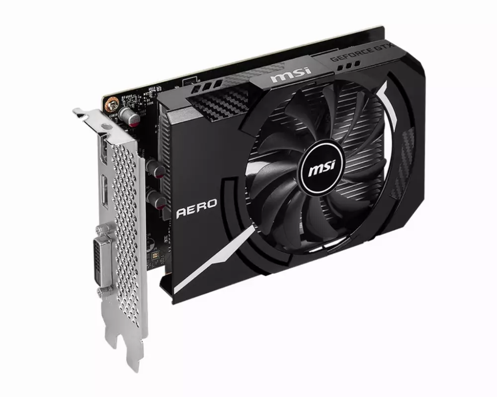 Видео карта MSI GeForce GTX 1630 AERO ITX 4G OC GDDR6
