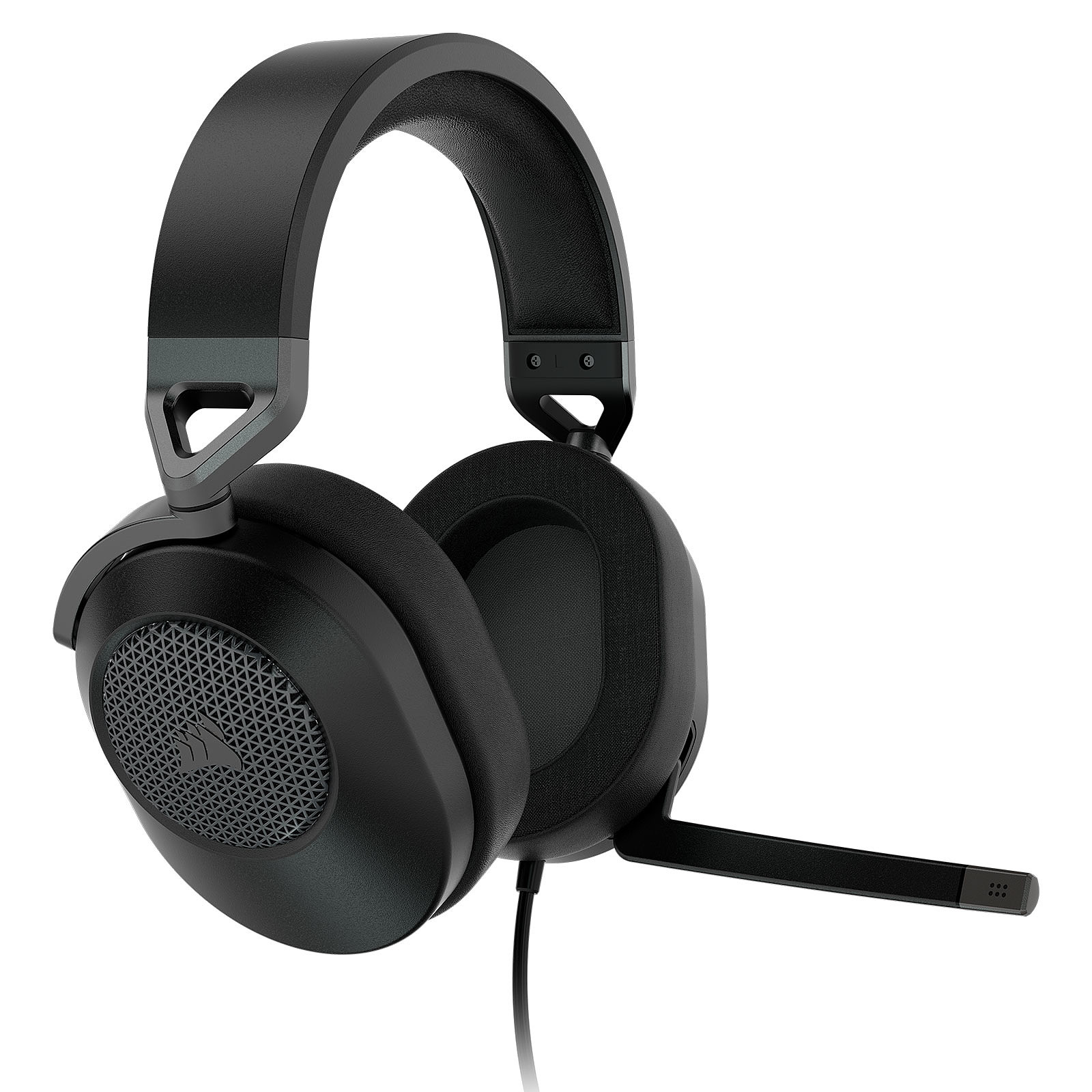 Геймърски слушалки Corsair HS65 SURROUND Wired Gaming Headset Carbon (EU) - CA-9011270-EU