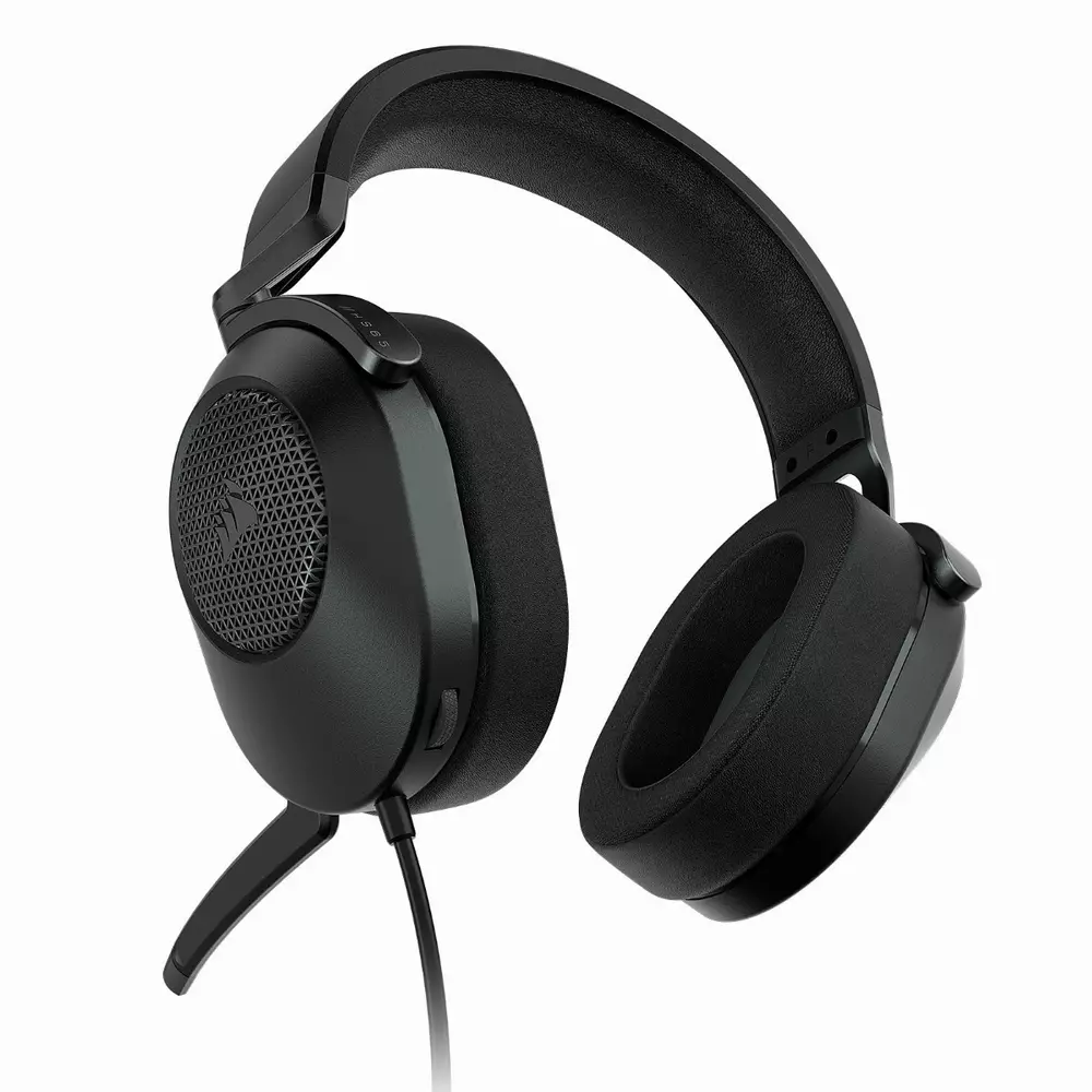Геймърски слушалки Corsair HS65 SURROUND Wired Gaming Headset Carbon (EU) - CA-9011270-EU