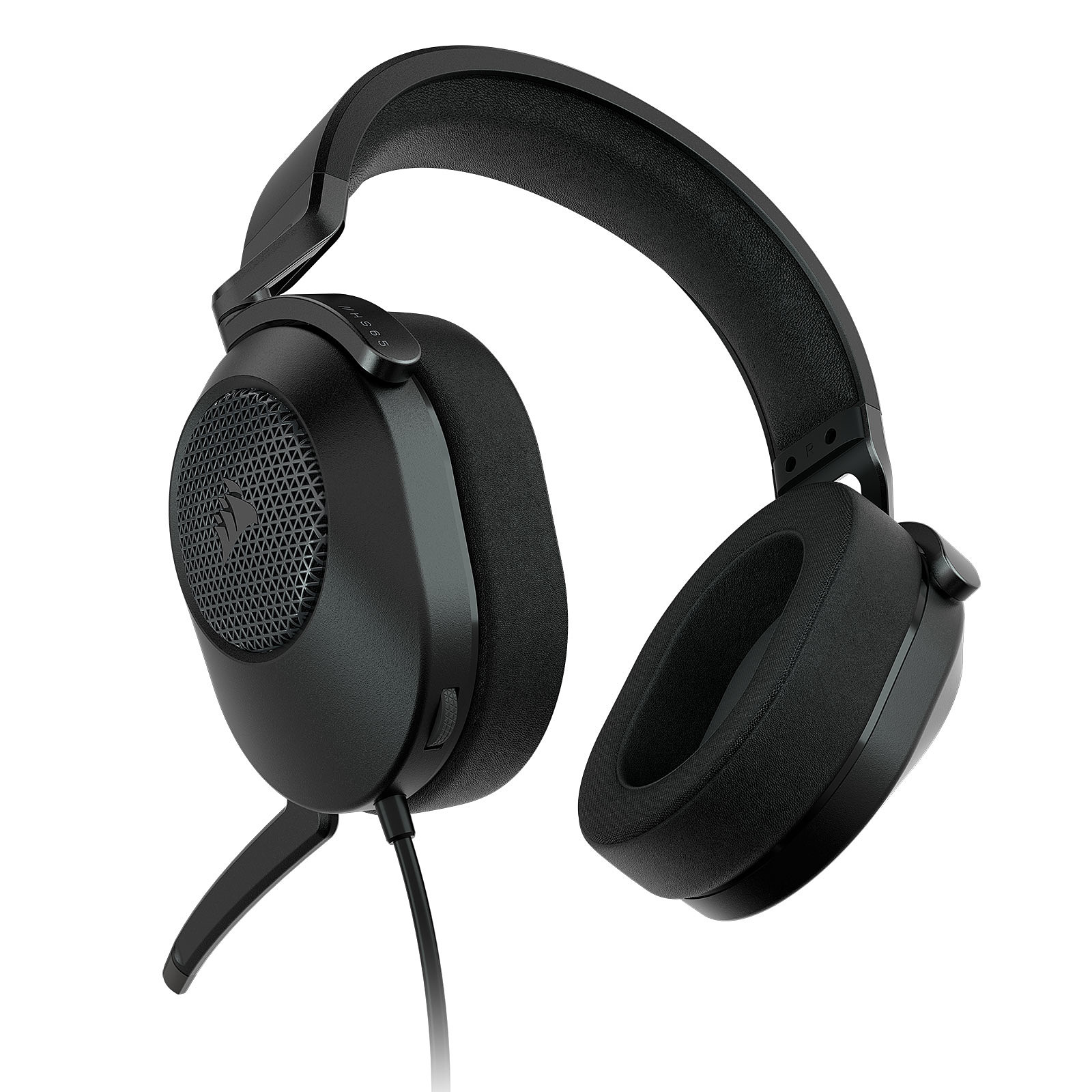 Геймърски слушалки Corsair HS65 SURROUND Wired Gaming Headset Carbon (EU) - CA-9011270-EU
