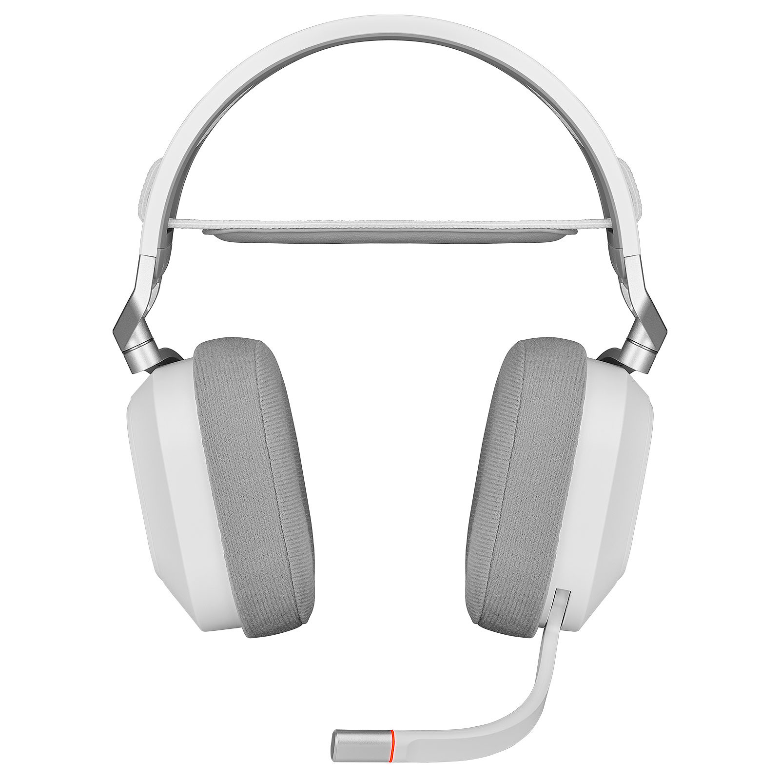 Геймерські навушники Corsair HS80 RGB WIRELESS Premium Gaming Headset with Spatial Audio White (EU) - CA-9011236-EU