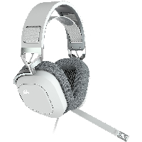 Геймърски слушалки Corsair HS80 RGB USB Wired Gaming Headset White (EU) - CA-9011238-EU
