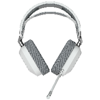 Геймърски слушалки Corsair HS80 RGB USB Wired Gaming Headset White (EU) - CA-9011238-EU