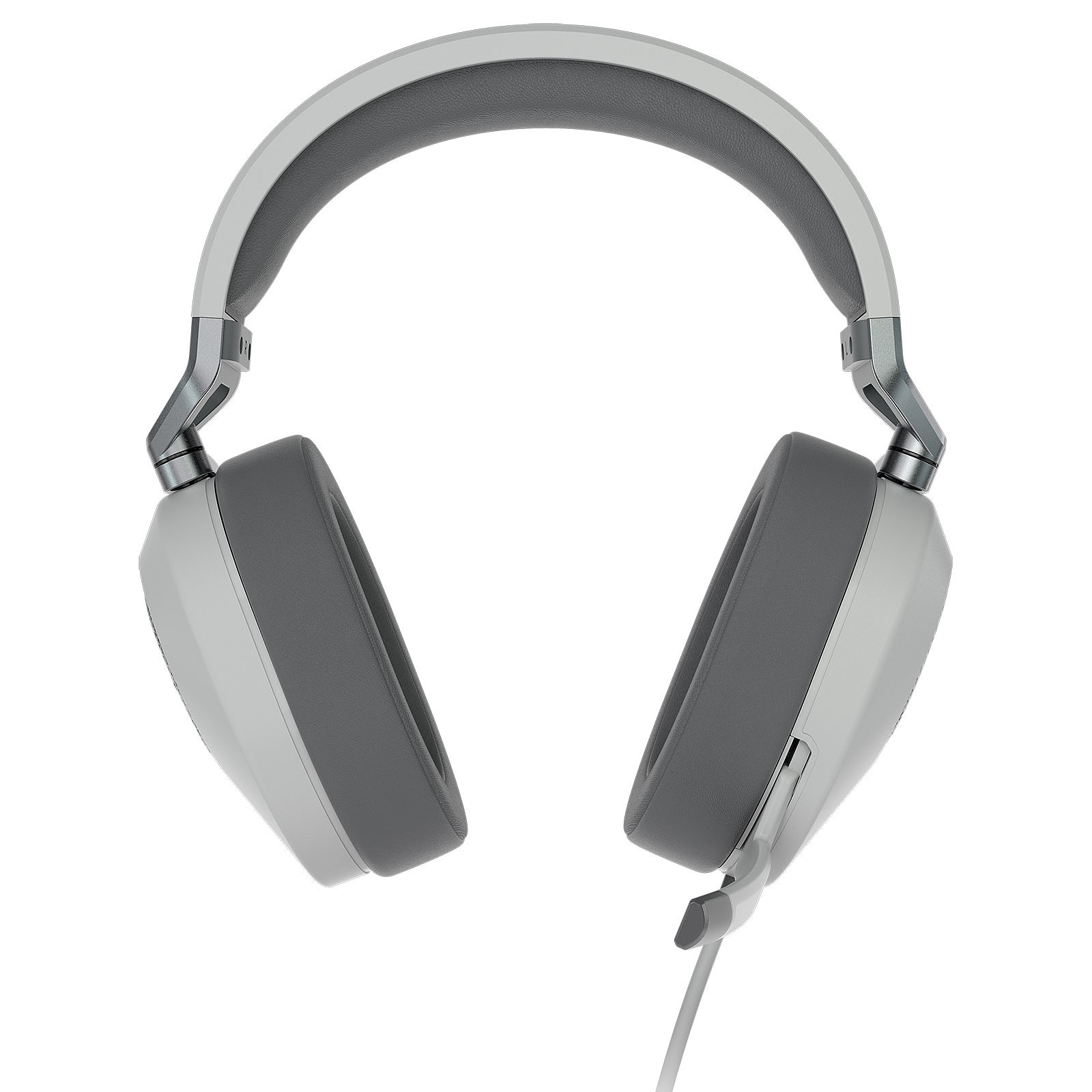 Геймърски слушалки Corsair HS65 SURROUND Wired Gaming Headset White (EU) - CA-9011271-EU
