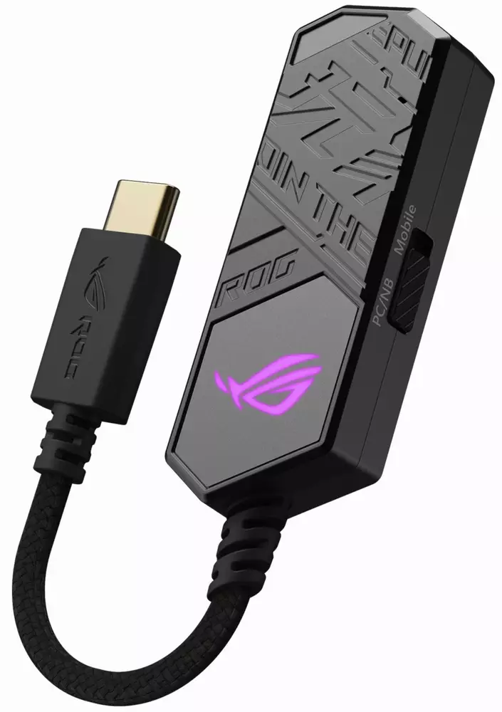 Адаптер ASUS ROG CLAVIS NC USB-C към 3.5 мм жак - 90YH02N0-B2UA00