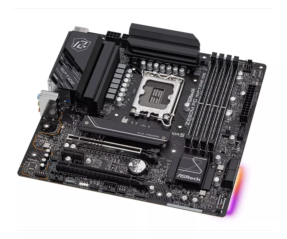 Дънна платка Asrock Z690M PG Riptide/D5 LGA1700 DDR5