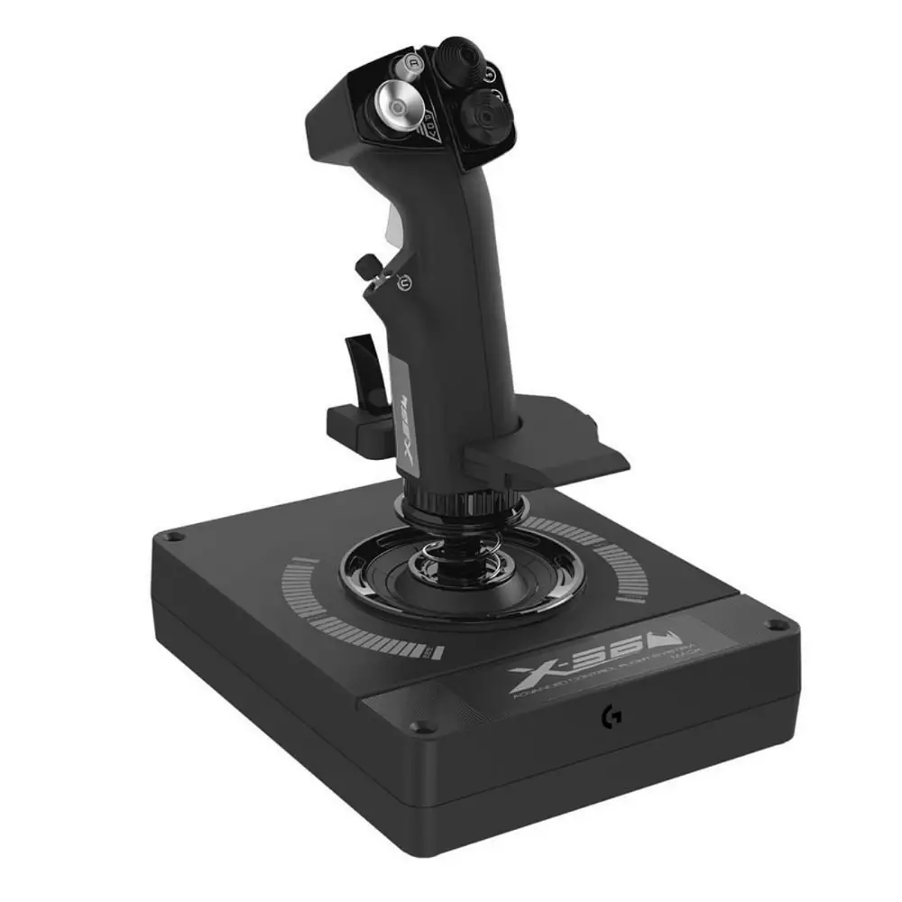 Джойстик контролер Logitech G X-56 H.O.T.A.S. Advanced Flight Simulator - 945-000059