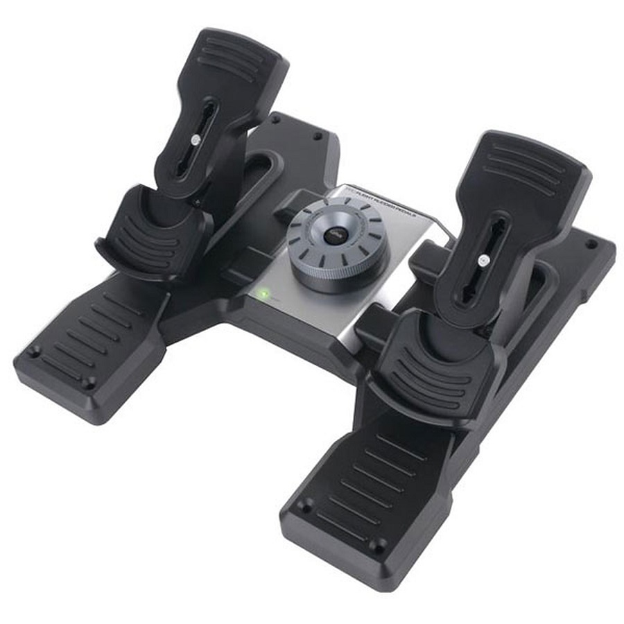 Джойстик педали Logitech G Saitek Pro Flight Rudder Pedals Simulator - 945-000005