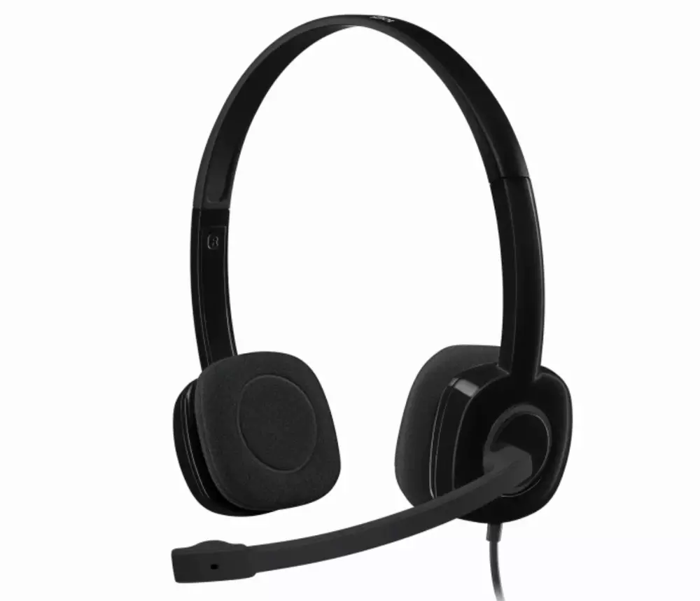 Слушалки Logitech H151 Headset Stereo Wired 3.5mm - 981-000589
