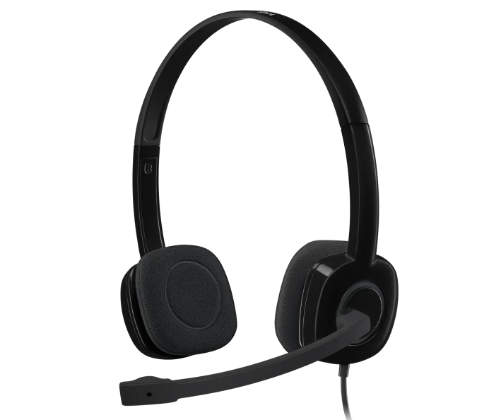 Слушалки Logitech H151 Headset Stereo Wired 3.5mm - 981-000589