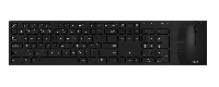 Клавиатура с мишка ASUS W5000 Wireless Keyboard + Mouse Black - 90XB0430-BKM2C0
