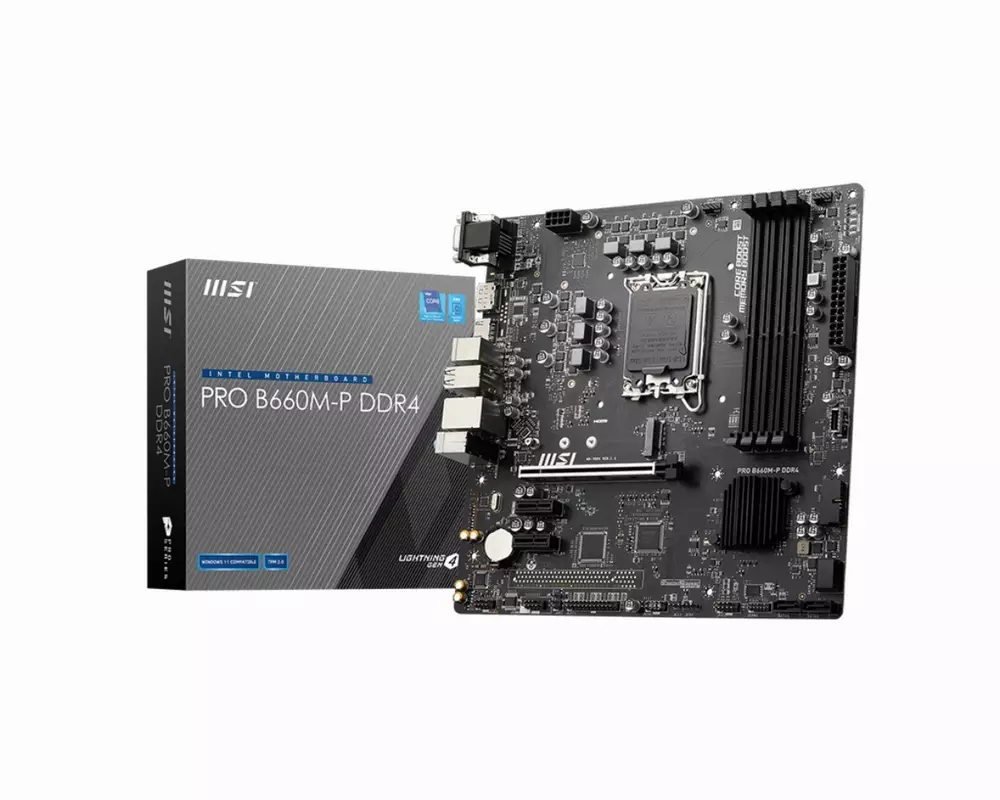 Дънна платка MSI PRO B660M-P LGA1700 DDR4