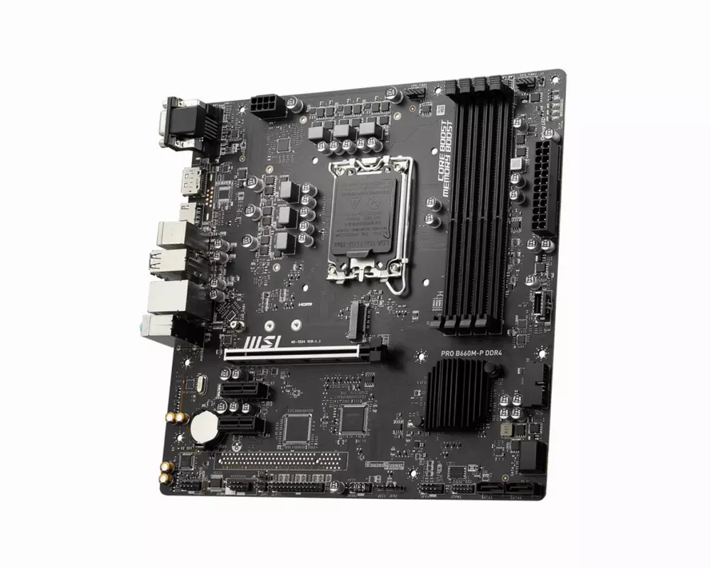 Дънна платка MSI PRO B660M-P LGA1700 DDR4