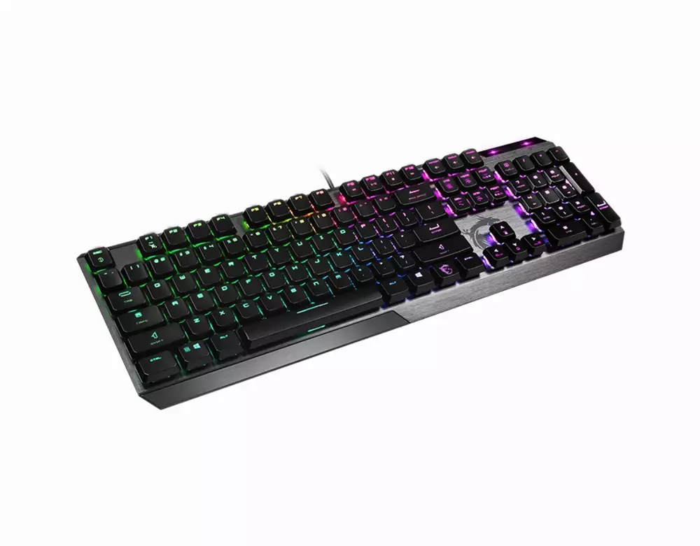 Gaming μηχανικό πληκτρολόγιο MSI VIGOR GK50 LOW PROFILE RGB Kailh Switches