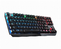 Геймърска механична клавиатура MSI VIGOR GK50 LOW PROFILE TKL Kailh Low Profile White