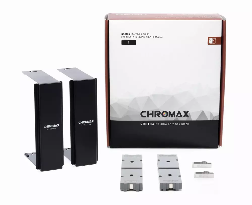 Комплект Noctua Heatsink Cover NA-HC4.chromax.black NH-D15, D15-S, D15-SE AM4 черно