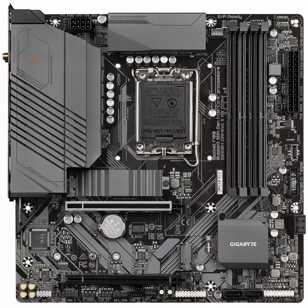 Дънна платка Gigabyte B660M GAMING X AX WiFi 6 LGA 1700 DDR4