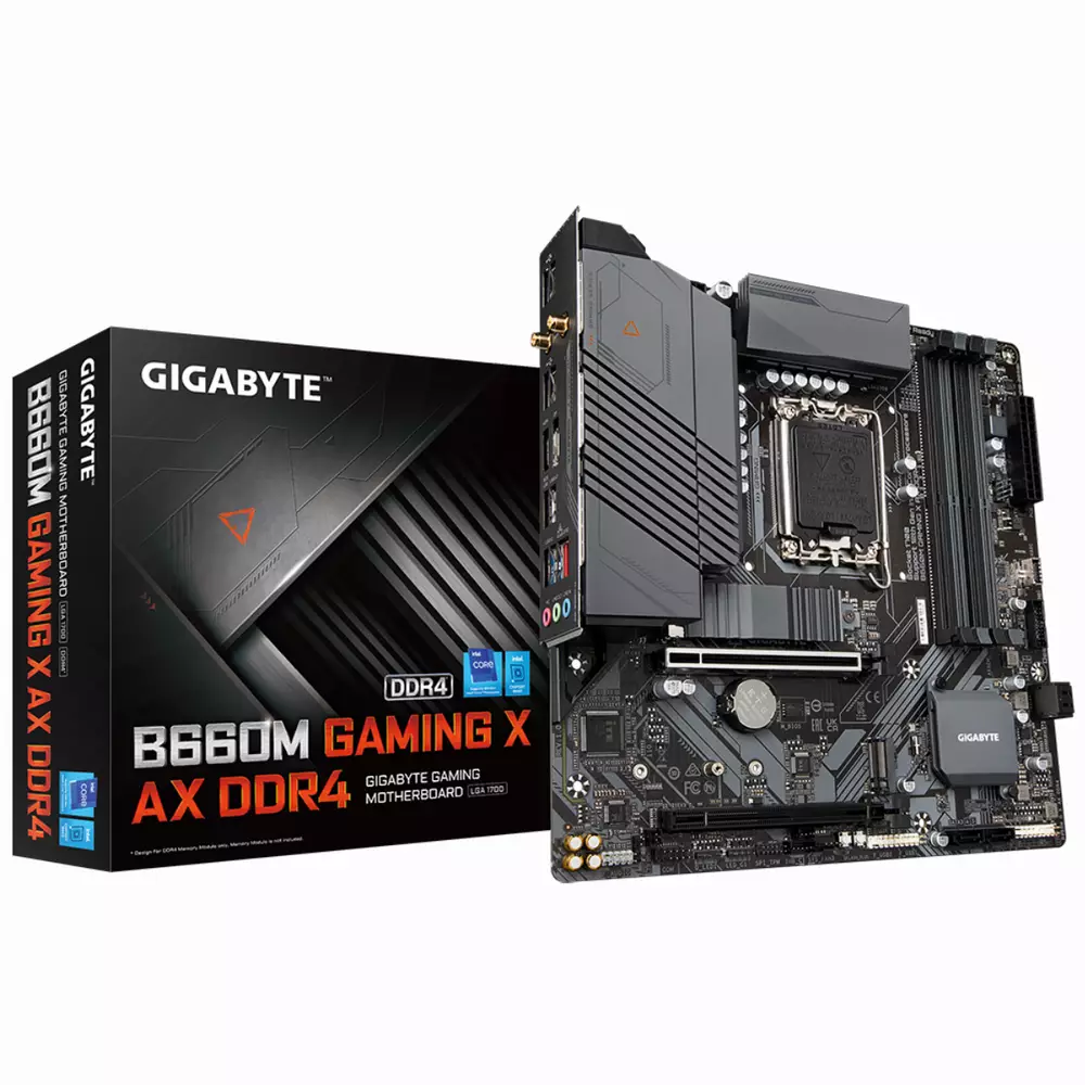 Дънна платка Gigabyte B660M GAMING X AX WiFi 6 LGA 1700 DDR4