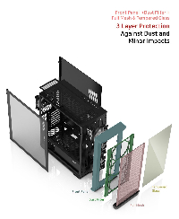 Кутия Zalman Z10 DUO Mesh TG EATX Case ARGB