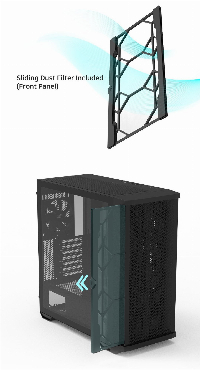 Кутия Zalman Z10 DUO Mesh TG EATX Case ARGB