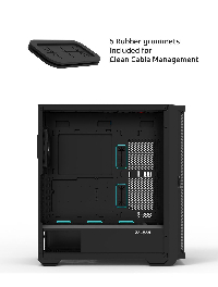 Кутия Zalman Z10 DUO Mesh TG EATX Case ARGB