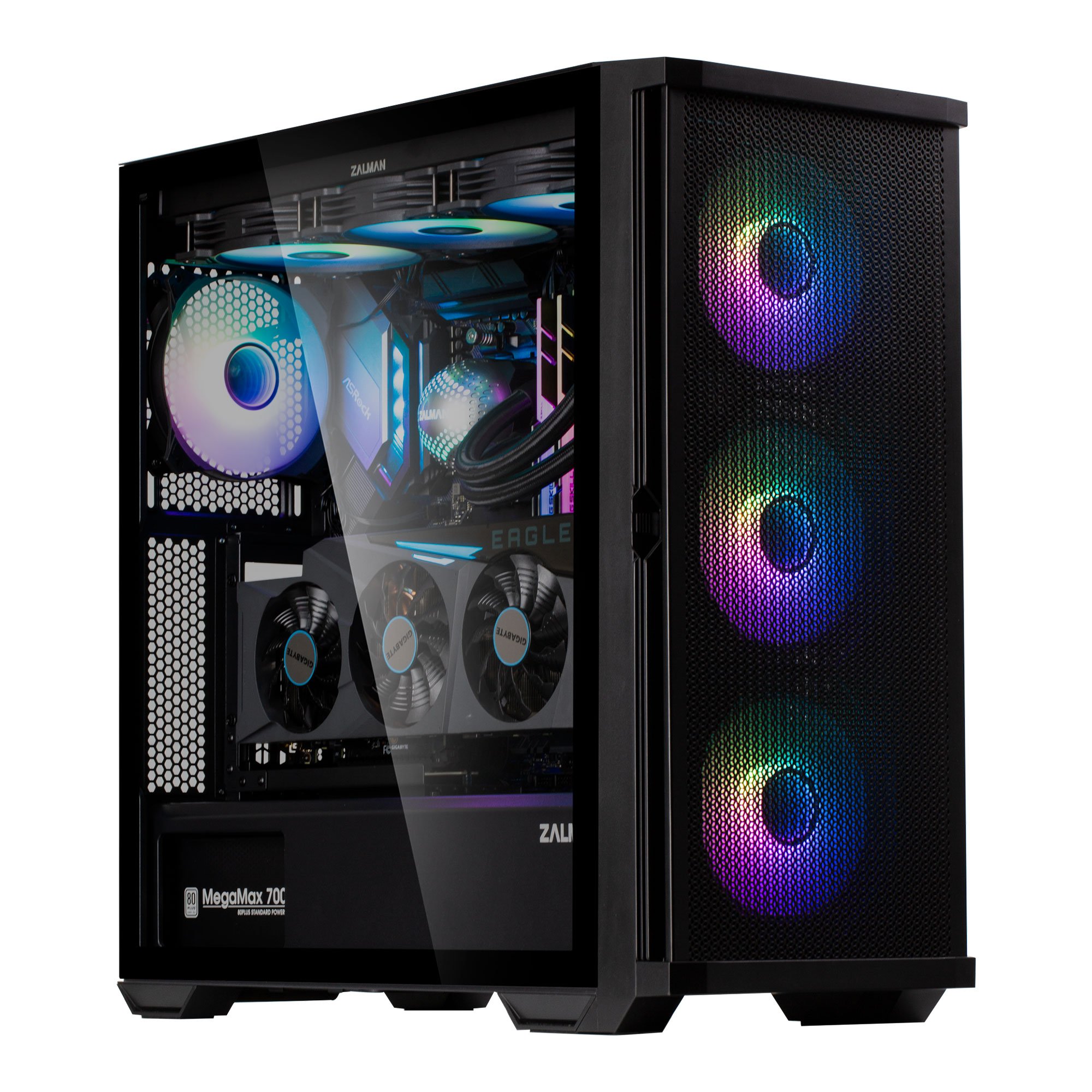 Кутия Zalman Z10 DUO Mesh TG EATX Case ARGB
