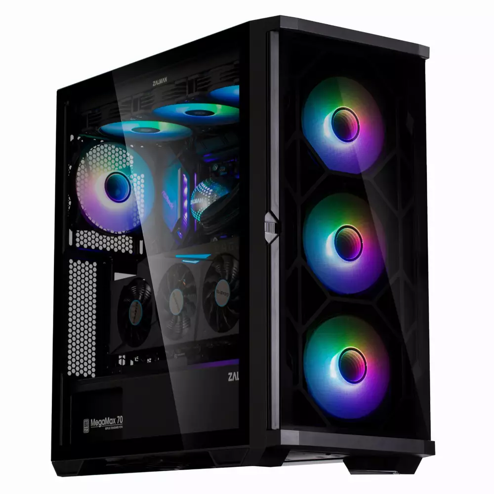 Кутия Zalman Z10 DUO Mesh TG EATX Case ARGB