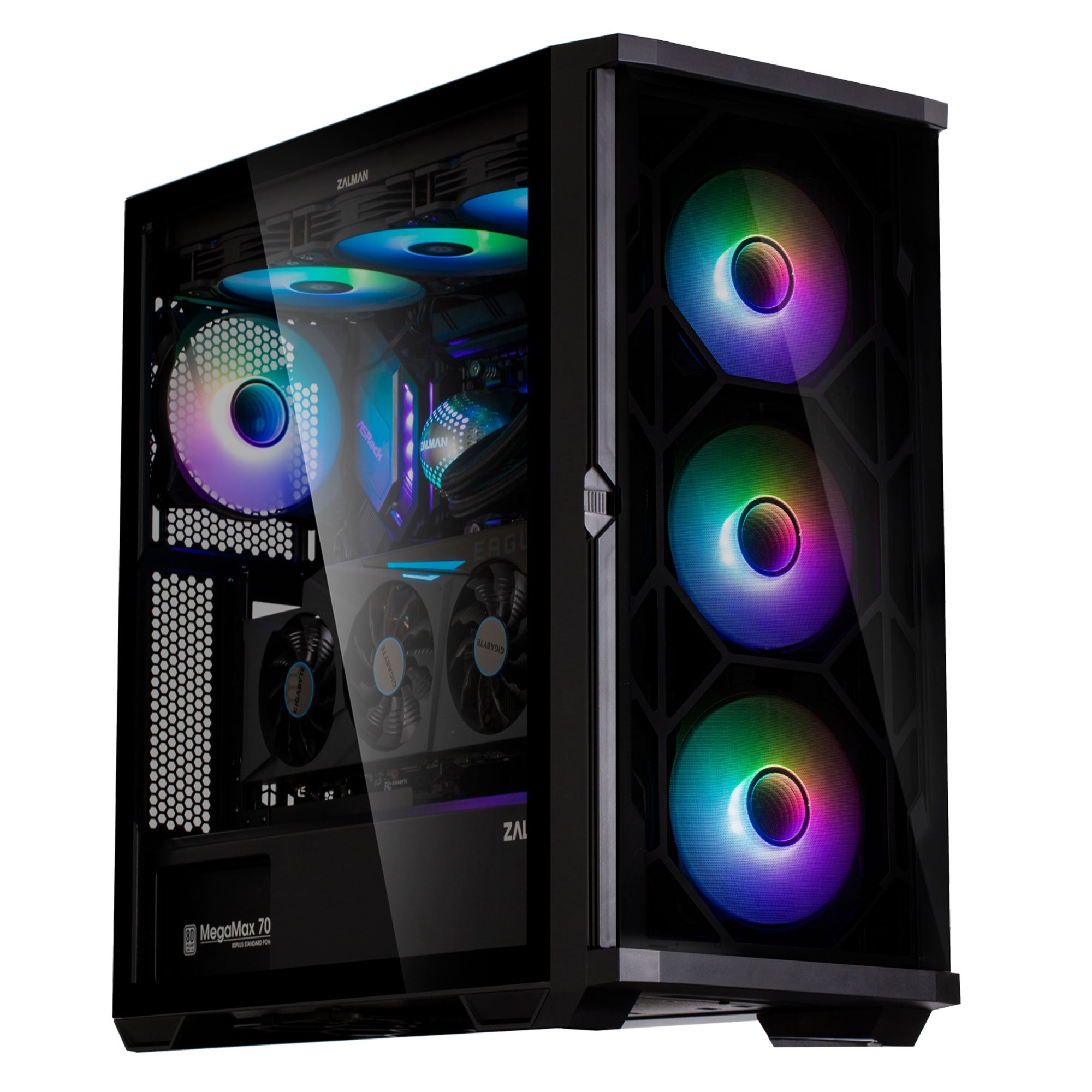 Кутия Zalman Z10 DUO Mesh TG EATX Case ARGB