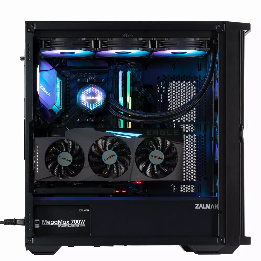 Кутия Zalman Z10 DUO Mesh TG EATX Case ARGB