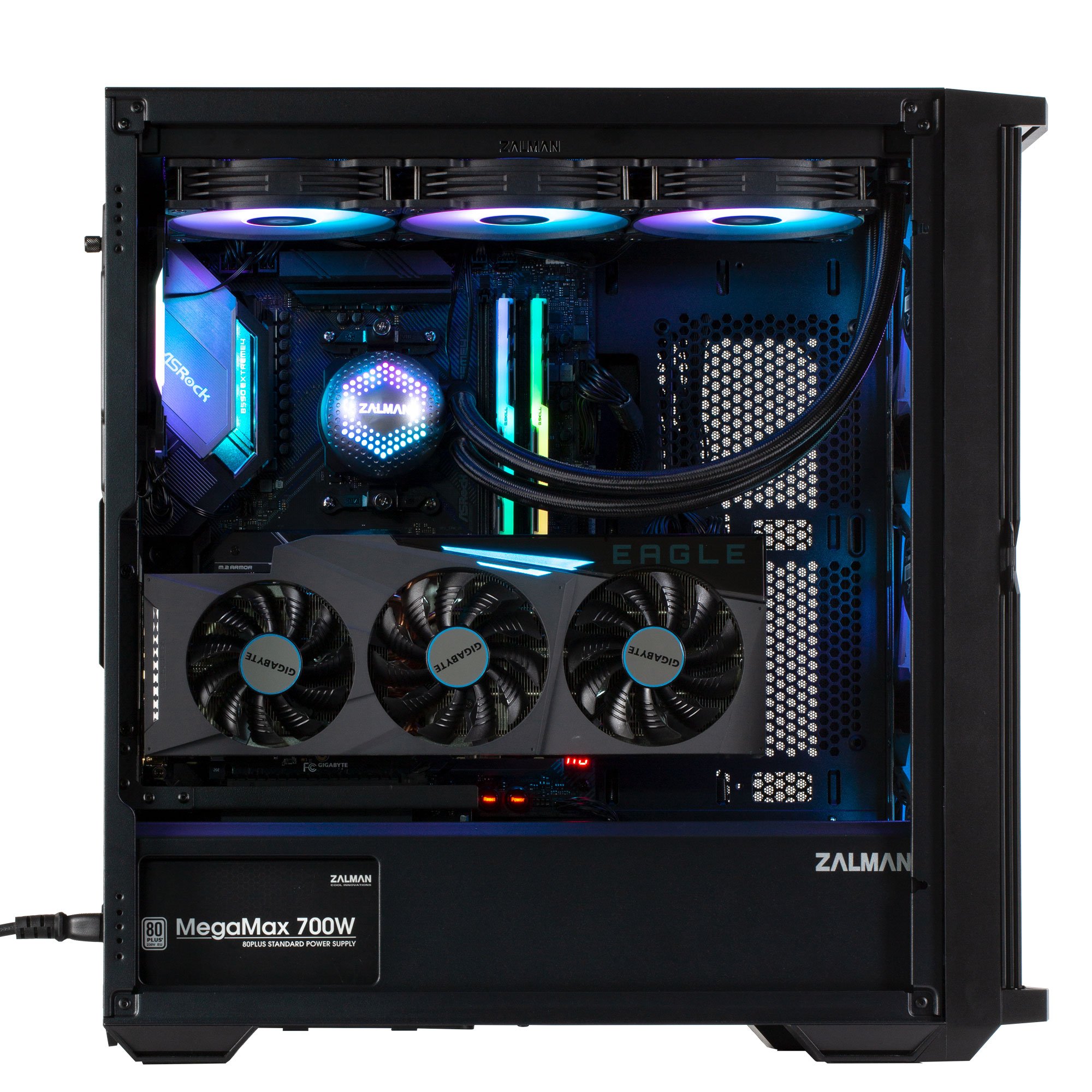 Кутия Zalman Z10 DUO Mesh TG EATX Case ARGB