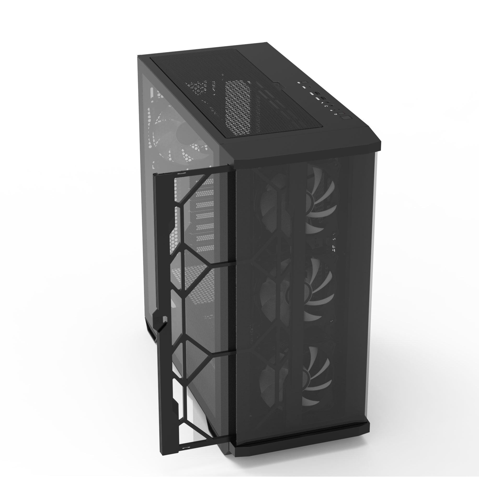 Кутия Zalman Z10 DUO Mesh TG EATX Case ARGB