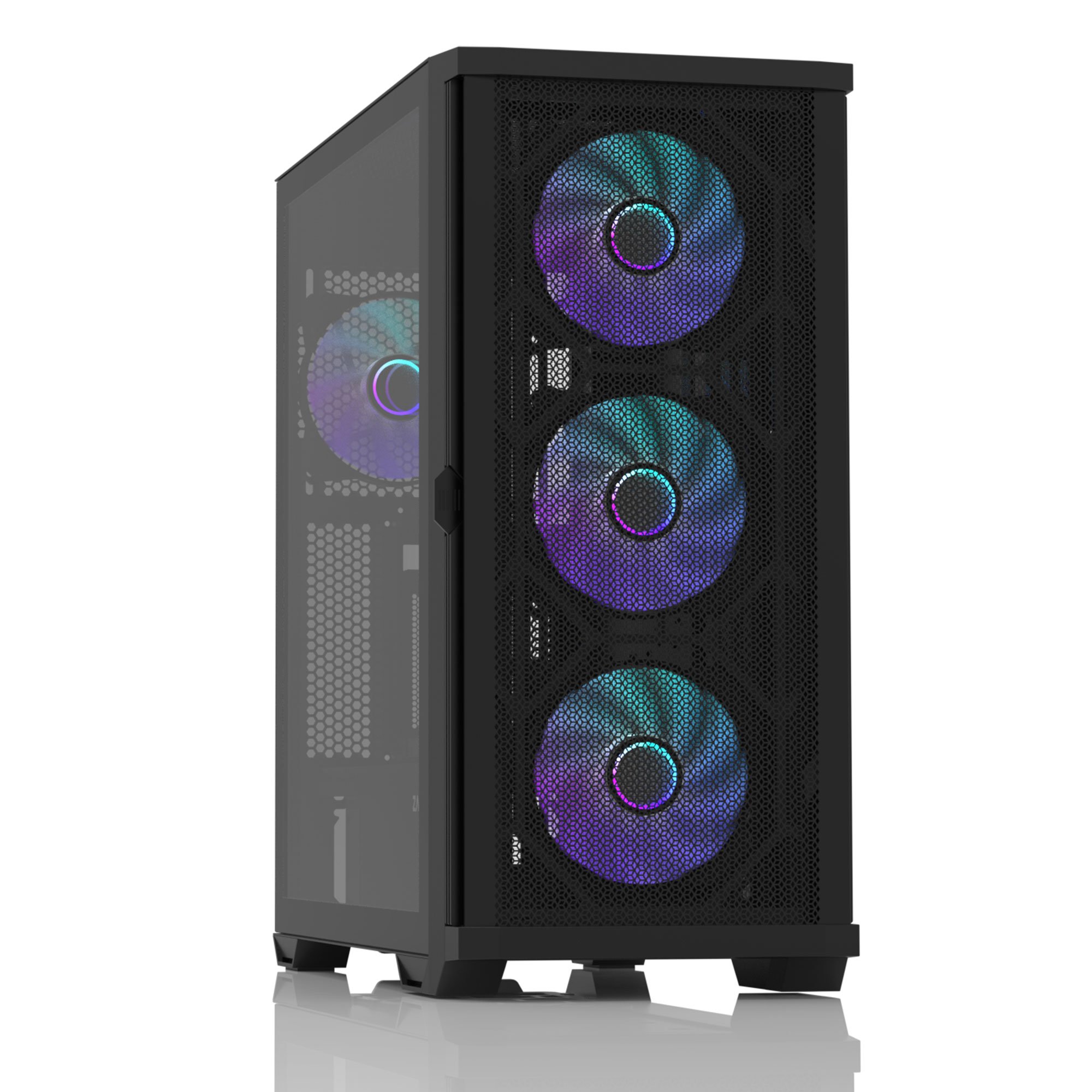 Кутия Zalman Z10 DUO Mesh TG EATX Case ARGB