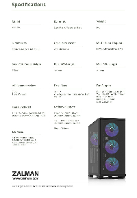 Кутия Zalman Z10 DUO Mesh TG EATX Case ARGB