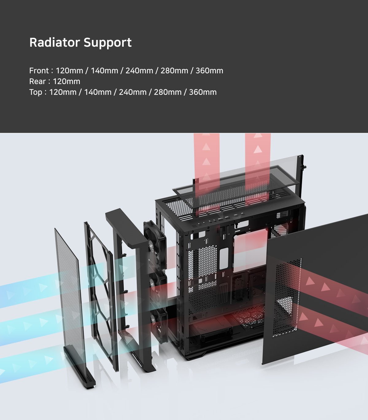 Кутия Zalman Z10 Plus TG EATX ARGB Case