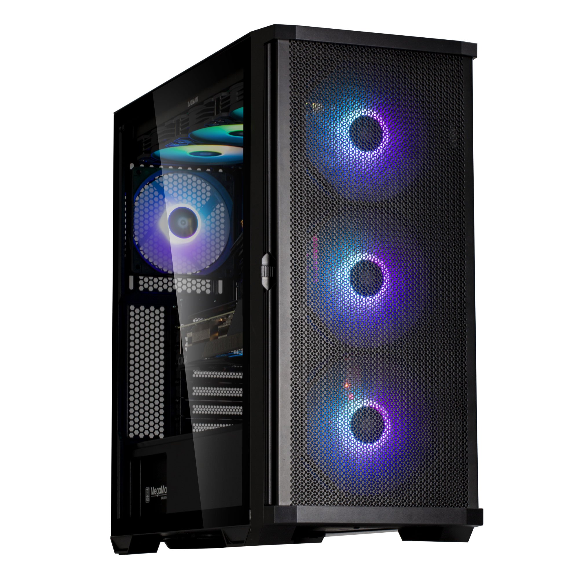 Кутия Zalman Z10 Plus TG EATX ARGB Case