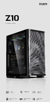 Кутия Zalman Z10 Mesh TG EATX Case