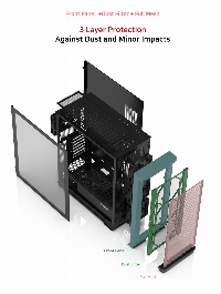 Кутия Zalman Z10 Mesh TG EATX Case