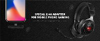 Marvo безжични геймърски слушалки Gaming Headphones HG9088W - Bluetooth, 2.4G