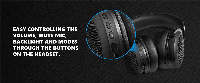 Marvo безжични геймърски слушалки Gaming Headphones HG9088W - Bluetooth, 2.4G