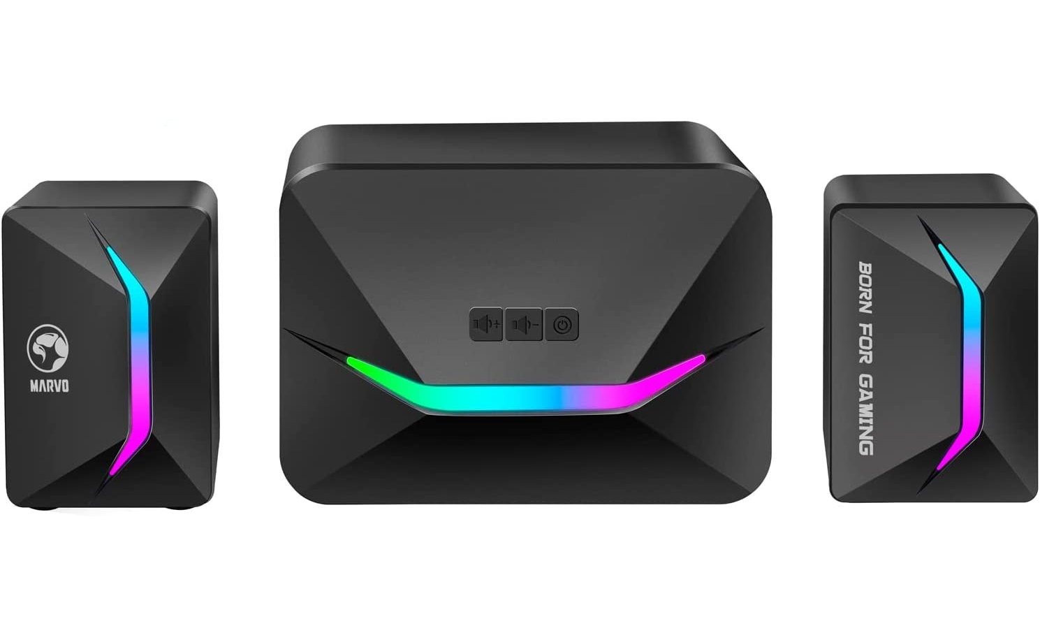 Marvo тонколони Gaming Speakers 2.1 11W RGB - MARVO-SG-235