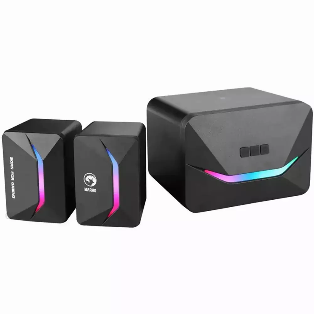 Marvo тонколони Gaming Speakers 2.1 11W RGB - MARVO-SG-235