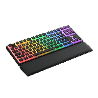 Mеханична клавиатура Marvo Gaming Mechanical Keyboard KG946 Red switches, TKL, Wrist Rest, Rainbow