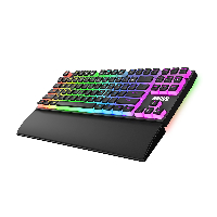 Mеханична клавиатура Marvo Gaming Mechanical Keyboard KG946 Red switches, TKL, Wrist Rest, Rainbow