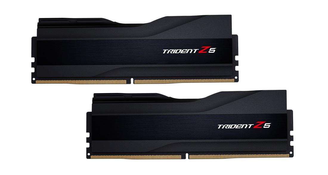 Памет G.SKILL Trident Z5 Black 32GB (2x16GB) DDR5 5600MHz CL40 - F5-5600U4040C16GX2-TZ5K