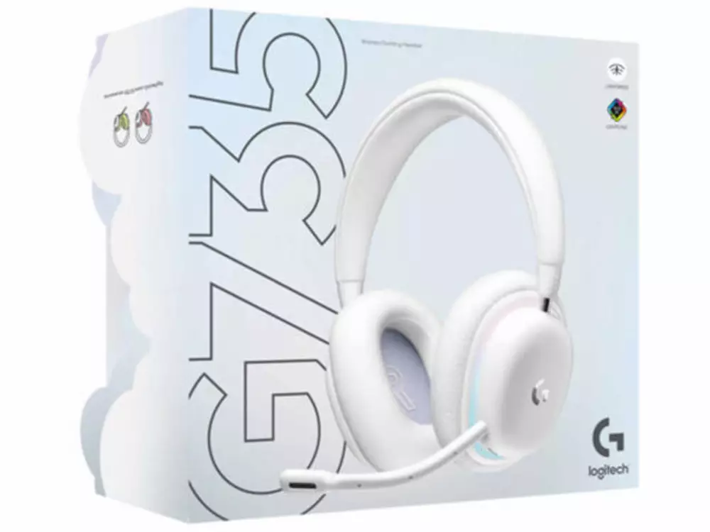 Геймърски слушалки Logitech G735 RGB Wireless Gaming Headset White - 981-001083