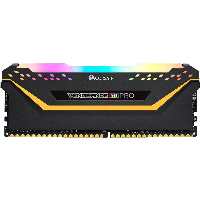 Памет Corsair Vengeance PRO RGB TUF Black 32GB (2x16GB) DDR4 3200MHz CL16 - CMW32GX4M2E3200C16-TUF
